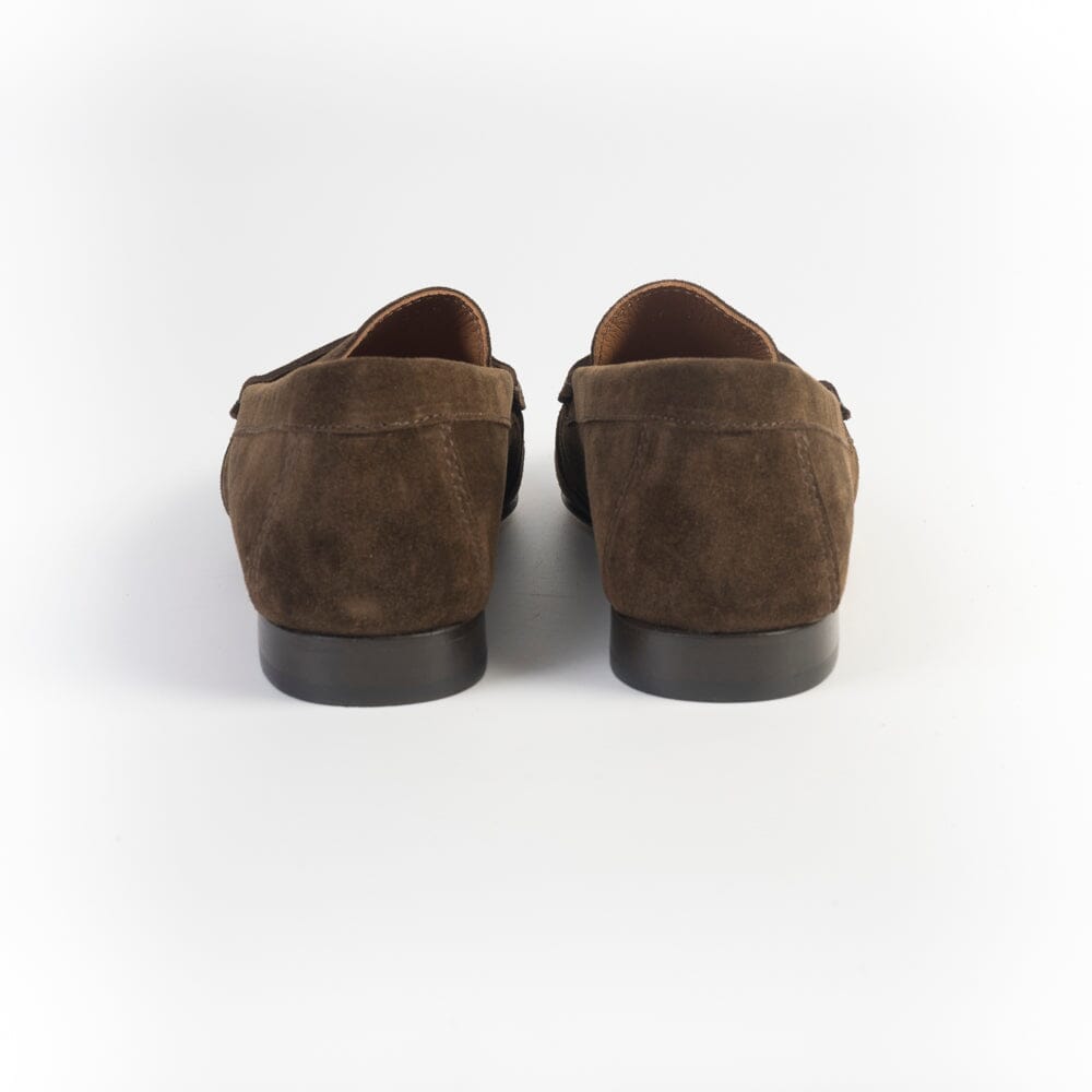 POEVE - Mocassino - DO27 - Vitello Scamosciato Testa di Moro Scarpe Donna POESIE VENEZIANE