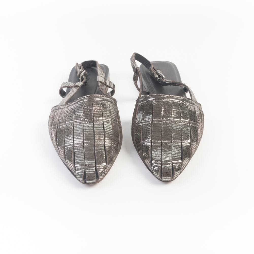 PANTANETTI - Sling Back 19795 - Laminato Scarpe Donna PANTANETTI
