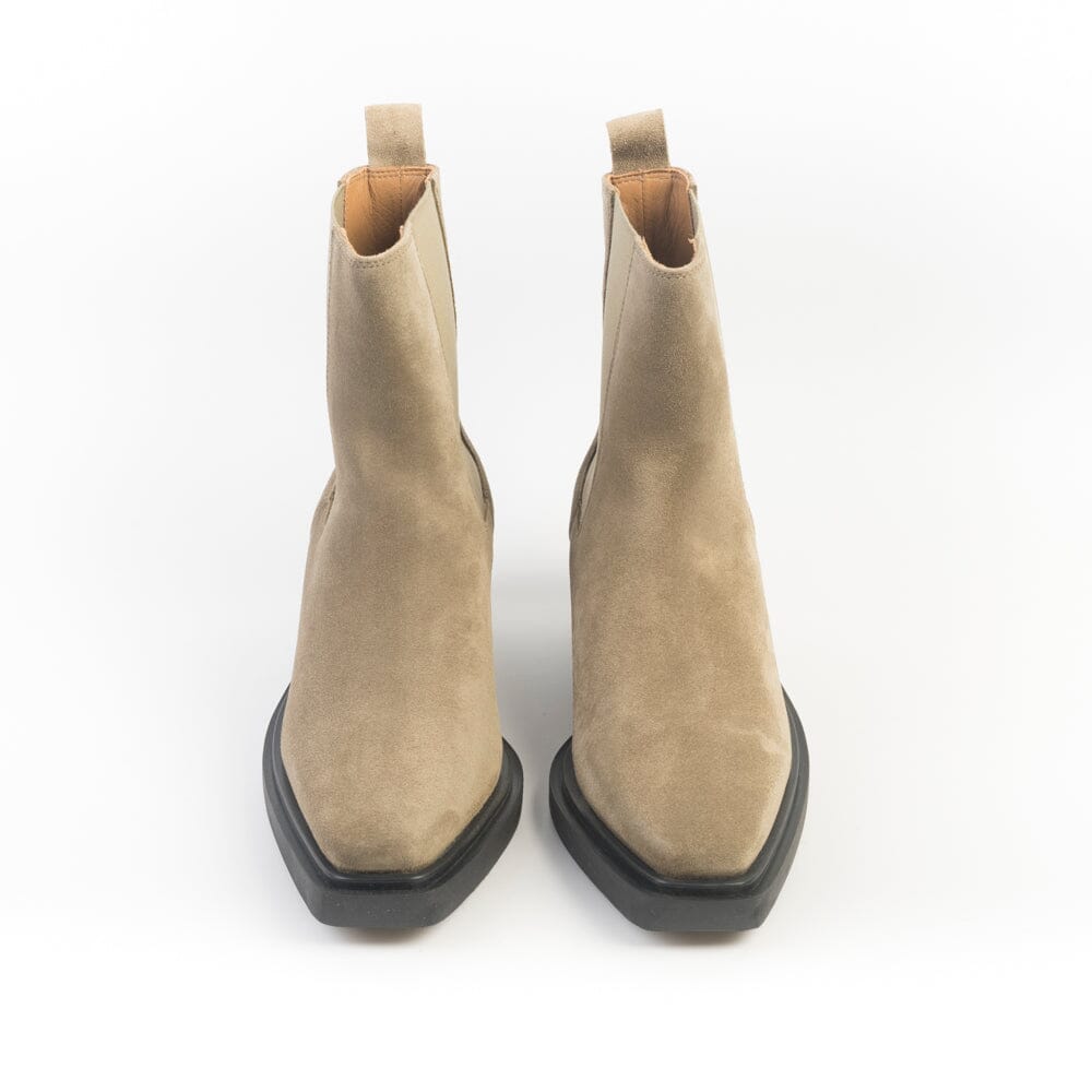 COPENHAGEN - Stivaletto Texano - CPH 236 - Taupe Scarpe Donna COPENHAGEN