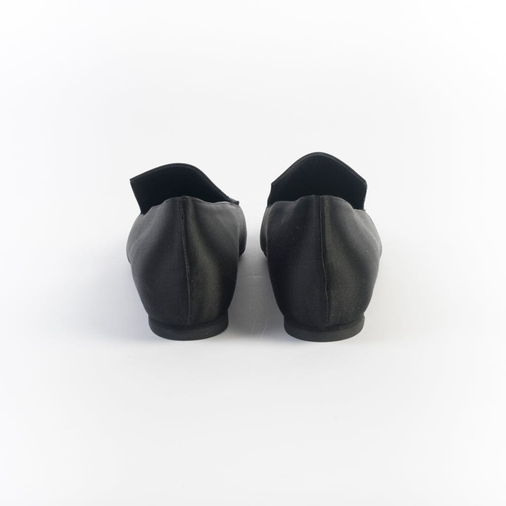 POESIE VENEZIANE - Mocassino - FZP28- Raso Nero Scarpe Donna POESIE VENEZIANE