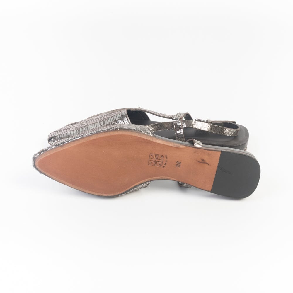PANTANETTI - Sling Back 19795 - Laminato Scarpe Donna PANTANETTI
