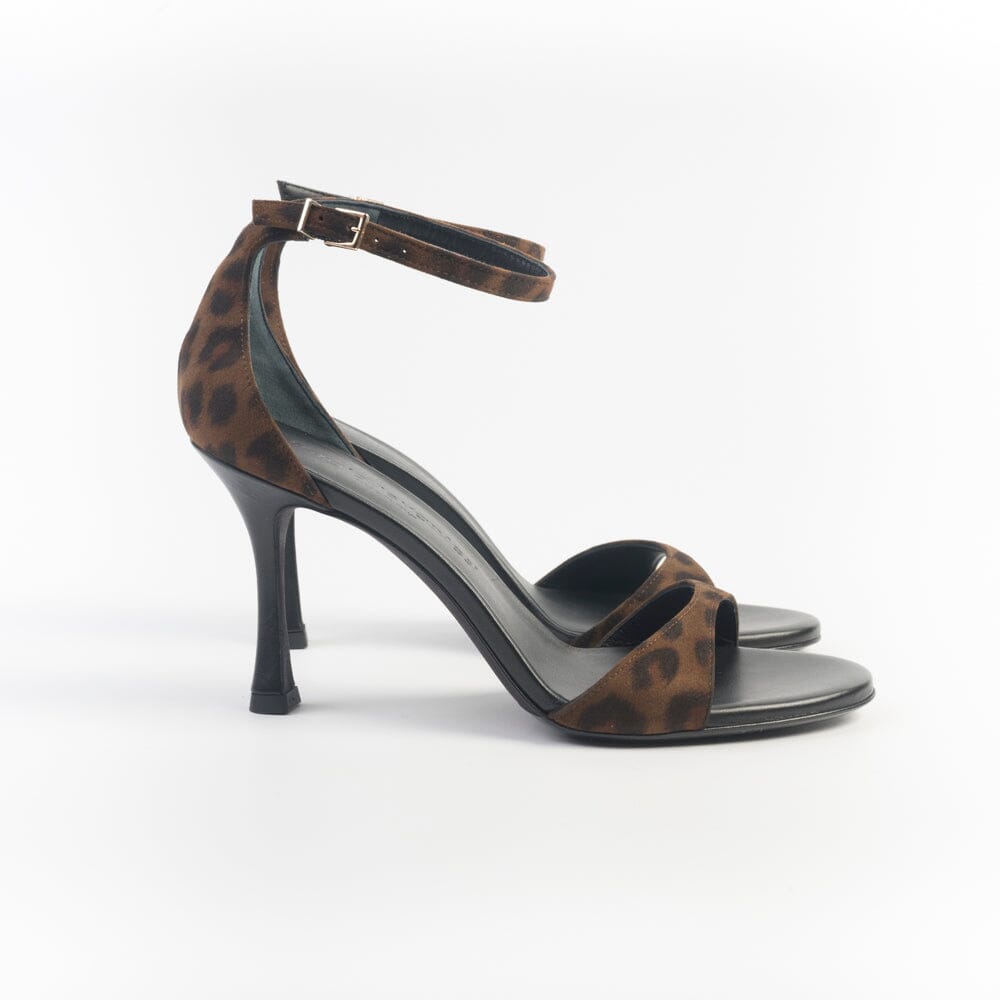 SERGIO LEVANTESI - Sandali con Tacco - HAVE99 - Camoscio Leo Scarpe Donna SERGIO LEVANTESI
