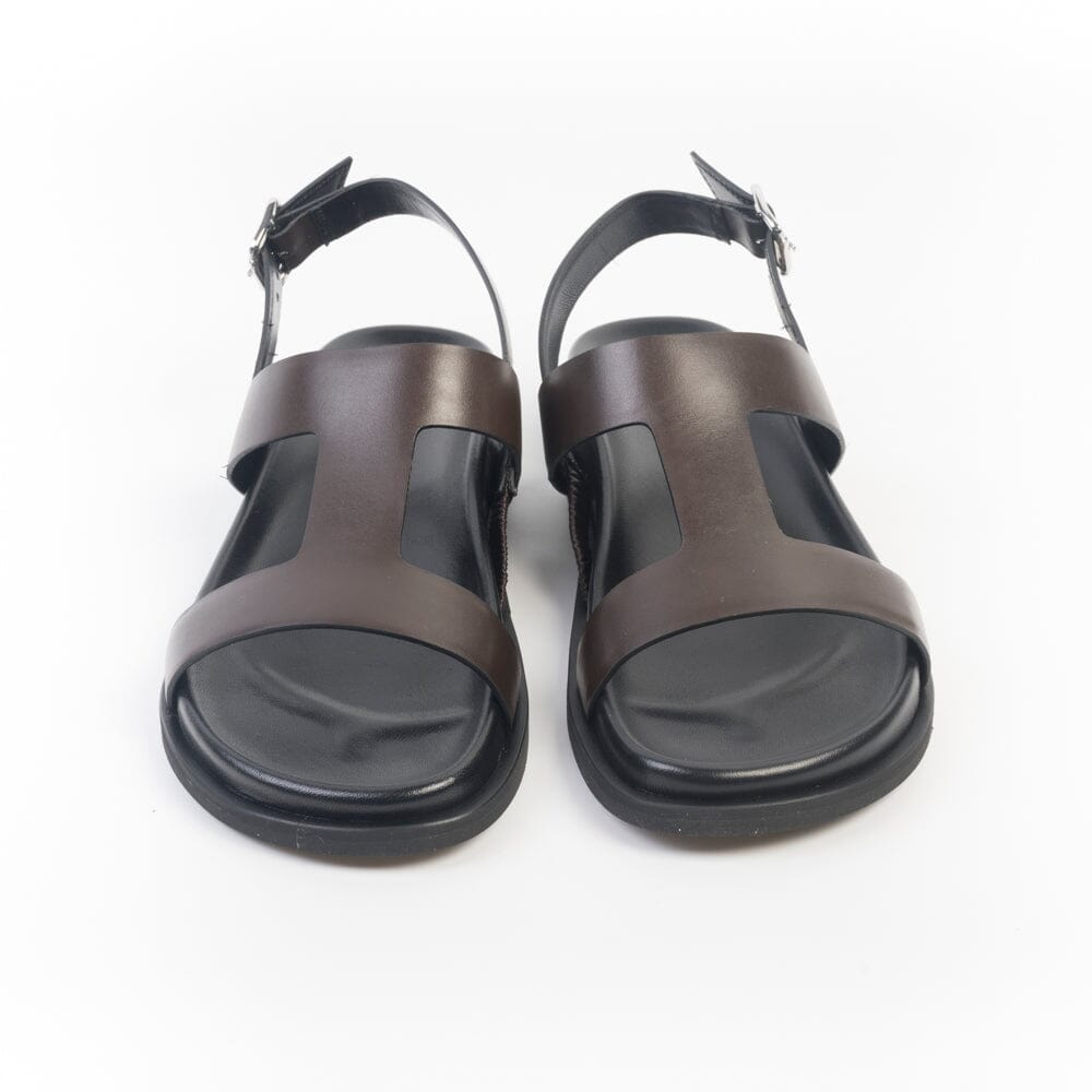 GUGLIELMO ROTTA - Sandali bassi - Tifaine Ranch- 7579 - Choco Scarpe Donna GUGLIELMO ROTTA