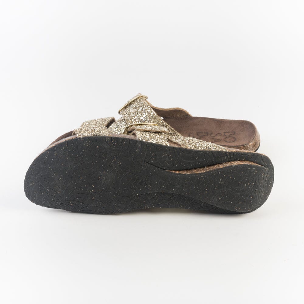 BOSABO - Sandali bassi - 486 - Glitter Gold Scarpe Donna BOSABO