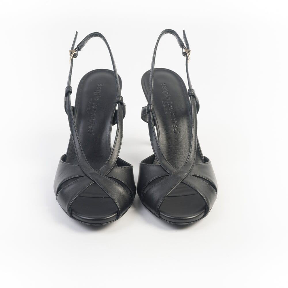 SERGIO LEVANTESI - Sandali con Tacco - HAIDE6 - Nero Scarpe Donna SERGIO LEVANTESI