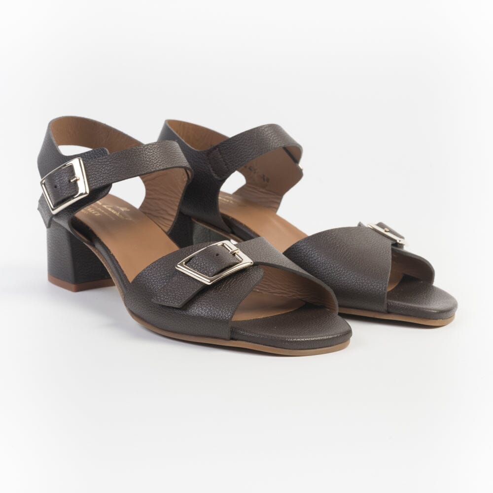 JUAN LACARCEL - Sandali con Tacco - X2545 - Santa Cruz - Choco Scarpe Donna JUAN LACARCEL - Collezione Donna