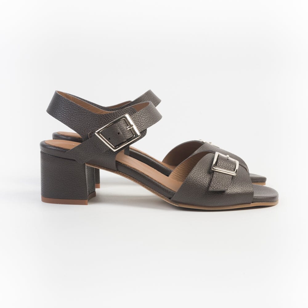 JUAN LACARCEL - Sandali con Tacco - X2545 - Santa Cruz - Choco Scarpe Donna JUAN LACARCEL - Collezione Donna