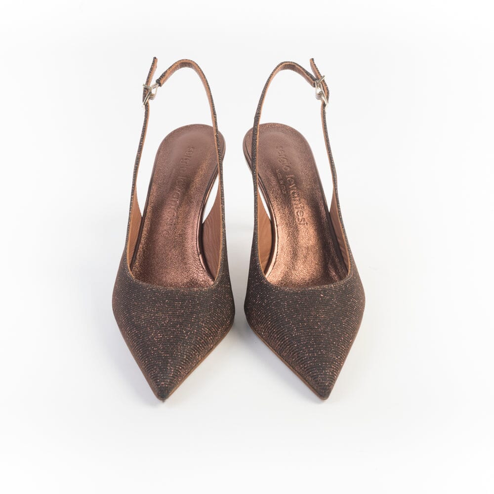 SERGIO LEVANTESI - Sling Back - GRETA6 - Microstar Bronzo Scarpe Donna SERGIO LEVANTESI