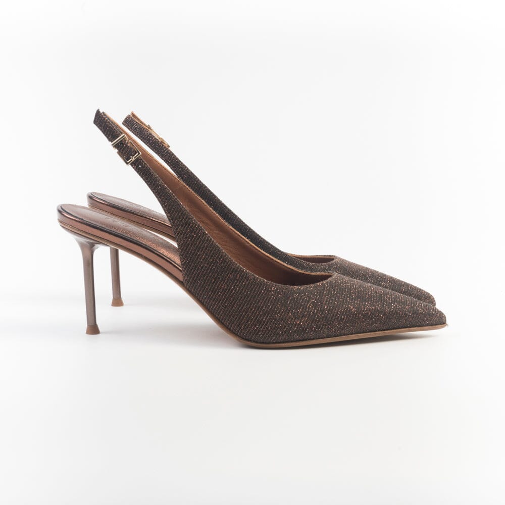 SERGIO LEVANTESI - Sling Back - GRETA6 - Microstar Bronzo Scarpe Donna SERGIO LEVANTESI