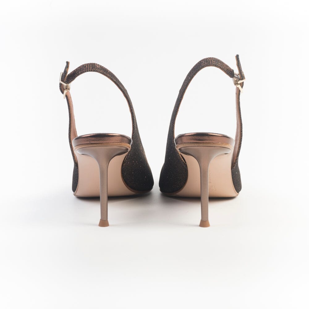 SERGIO LEVANTESI - Sling Back - GRETA6 - Microstar Bronzo Scarpe Donna SERGIO LEVANTESI