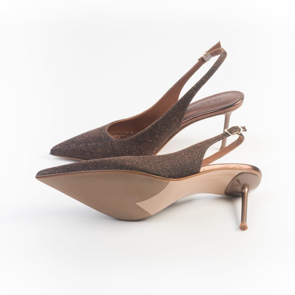 SERGIO LEVANTESI - Sling Back - GRETA6 - Microstar Bronzo Scarpe Donna SERGIO LEVANTESI