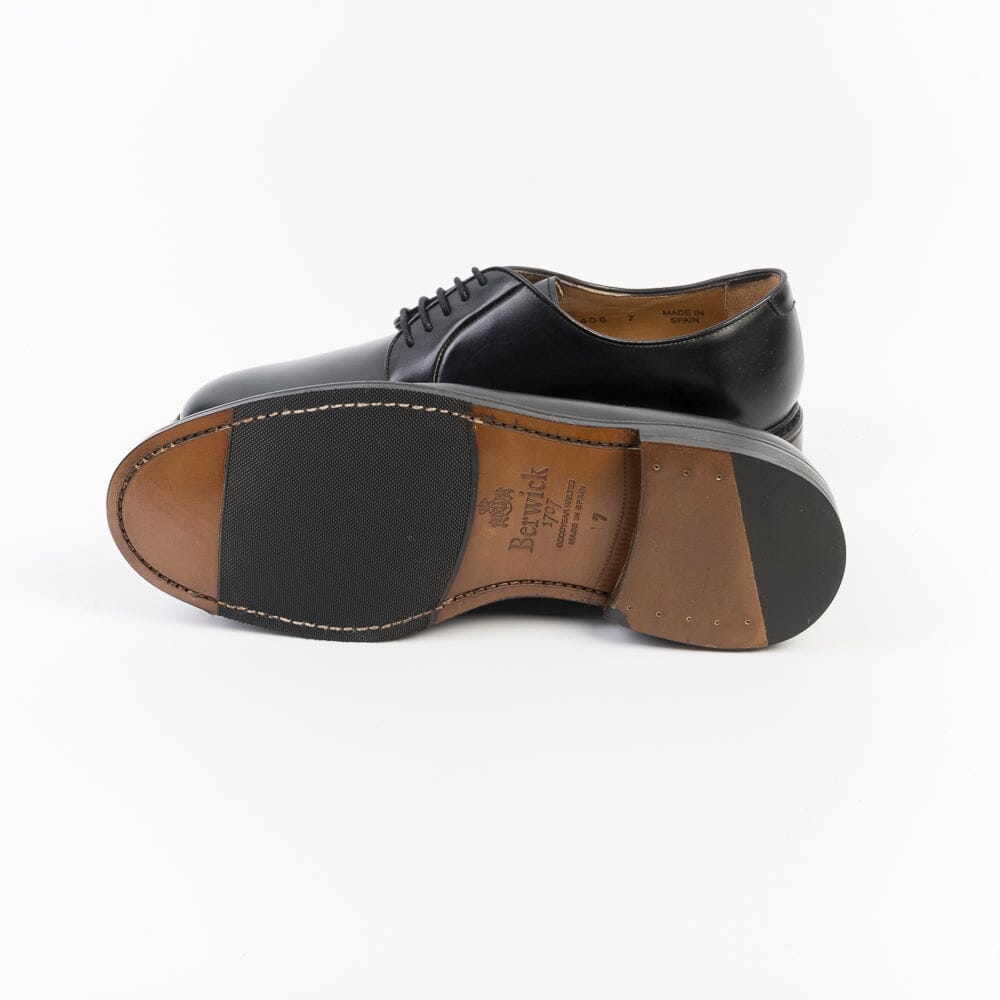 BERWICK 1707 - 4406 - Derby - Nero Scarpe Uomo Berwick 1707