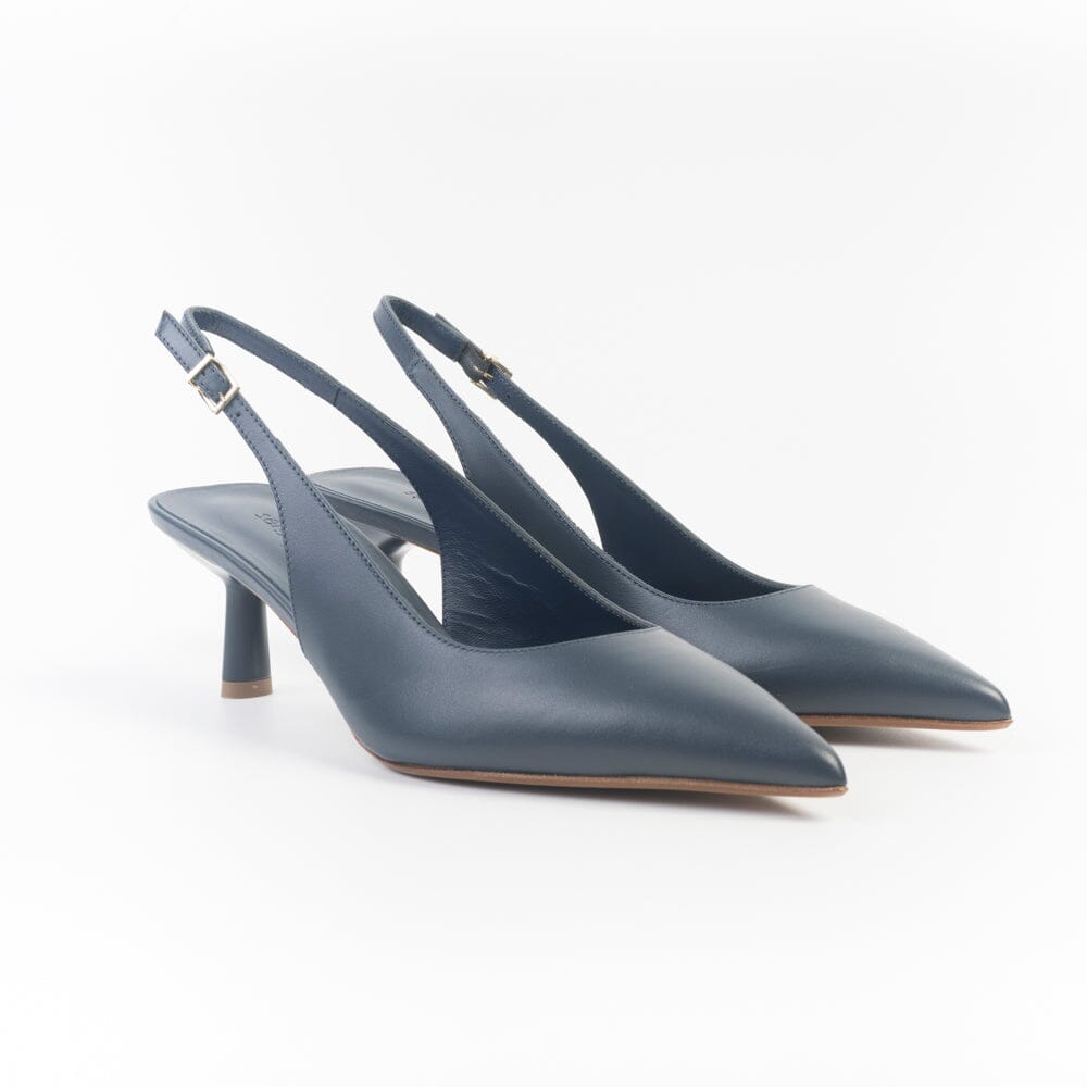 SERGIO LEVANTESI - Sling Back - EGLE6 - Cosmo Blu Scarpe Donna SERGIO LEVANTESI