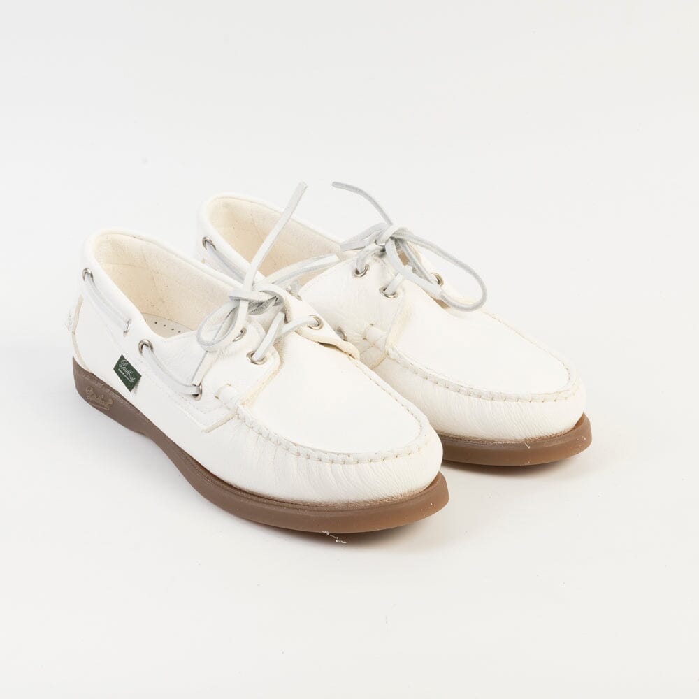 PARABOOT - BARTH F/MARINE - Scarpa da Barca - Allacciata 190854 - Cervo Bianco Scarpe Donna Paraboot