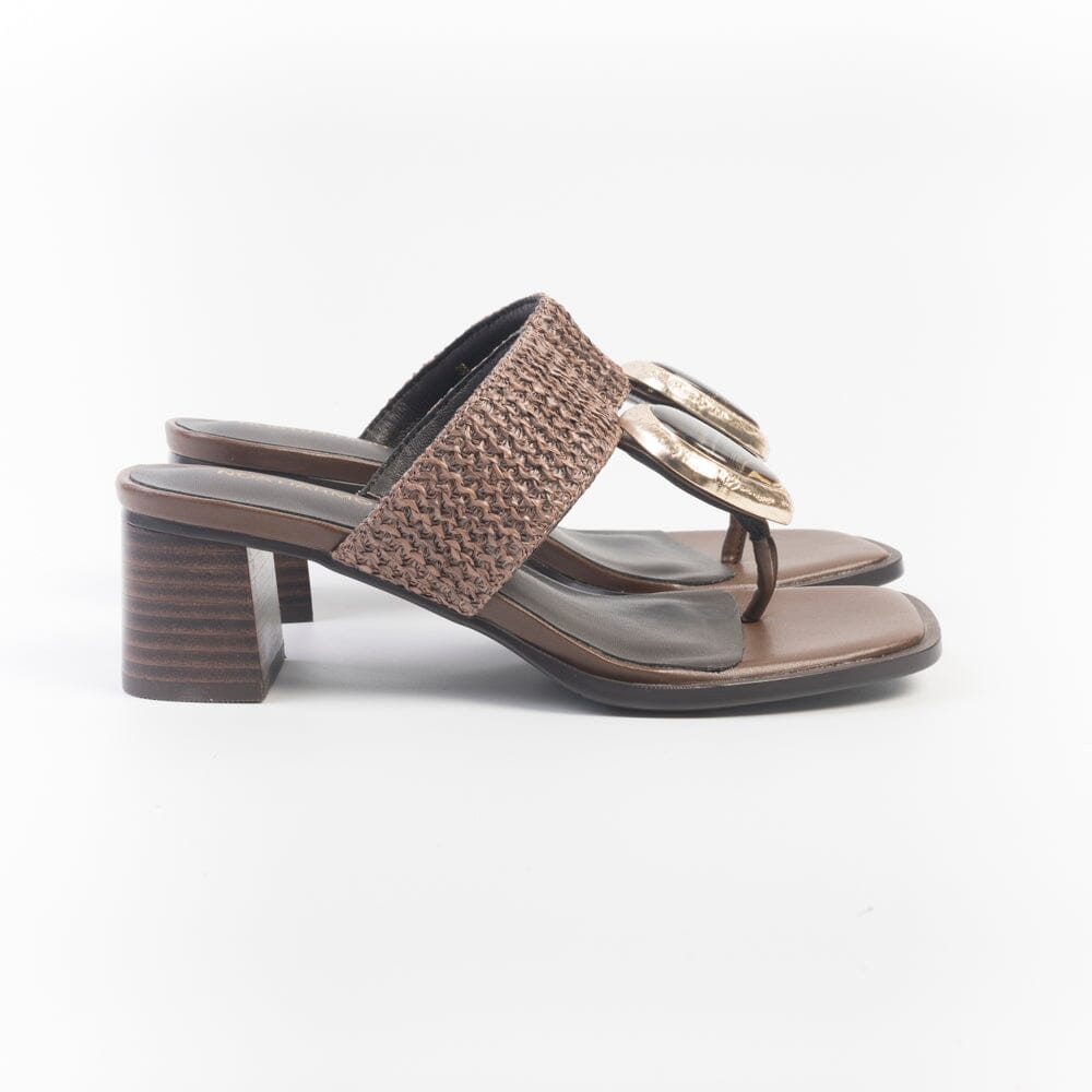 NOAH HARMON - Sandali con tacco - Jude - 9971 - Marrone Scarpe Donna NOAH HARMON - Collezione Donna