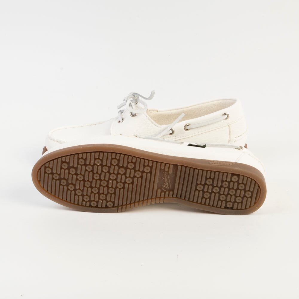PARABOOT - BARTH F/MARINE - Scarpa da Barca - Allacciata 190854 - Cervo Bianco Scarpe Donna Paraboot