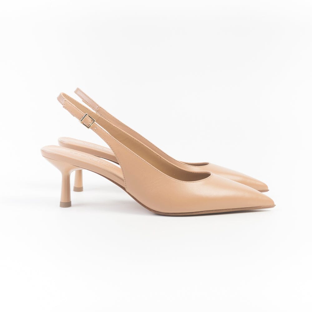 SERGIO LEVANTESI - Sling Back - EGLE6 - Tan Nude Scarpe Donna SERGIO LEVANTESI