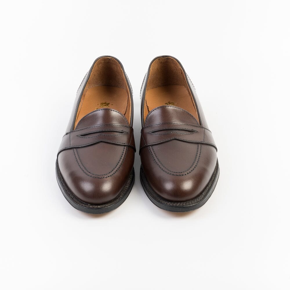 ALDEN - 686 - Mocassino Full Strap - Dark Brown Scarpe Uomo Alden