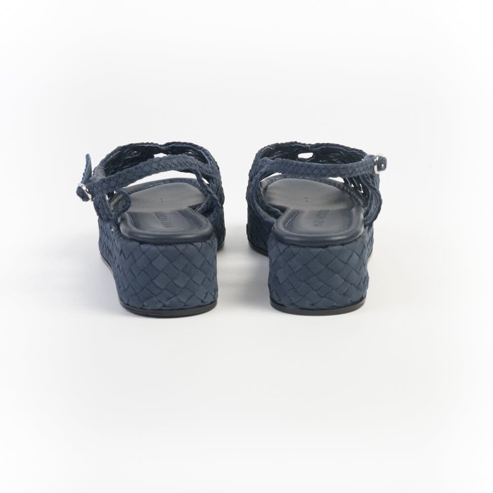 PONS QUINTANA - Sandali Zeppa - FORLI 11252 - Blu Scarpe Donna PONS QUINTANA