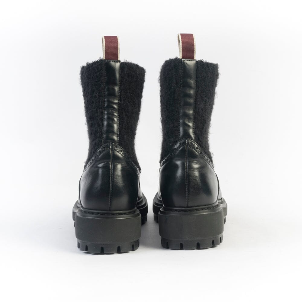 STURLINI - Stivaletto - D0605 - Lana Nero Scarpe Donna STURLINI