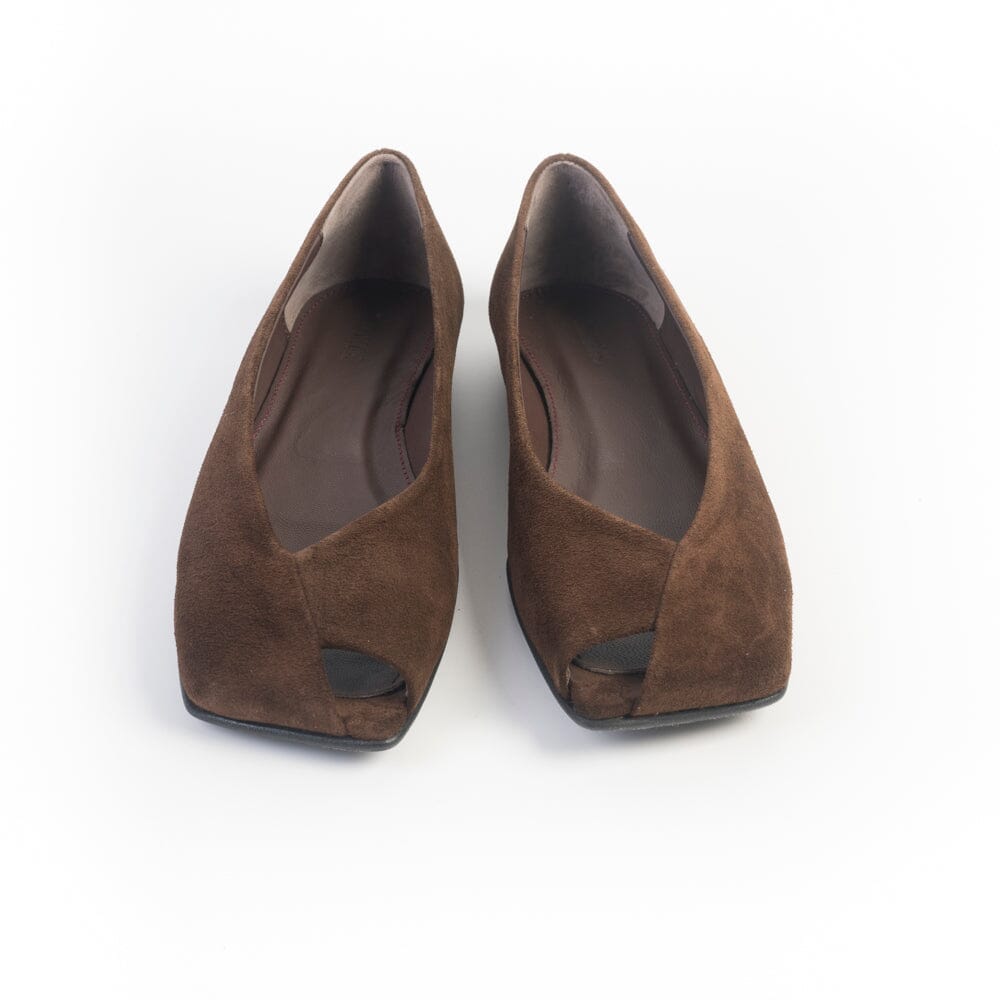 ALOHAS - Ballerina Katia - Camoscio Brown Scarpe Donna ALOHAS