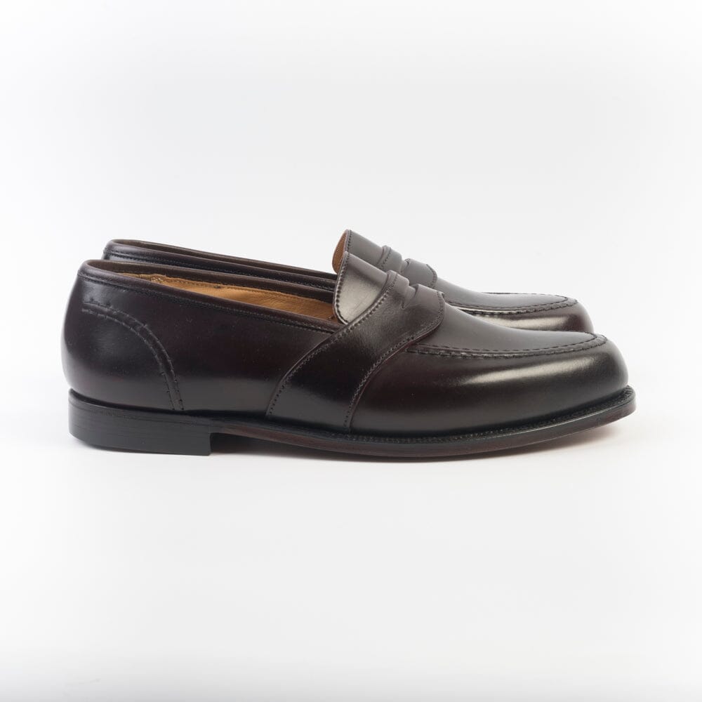 CROCKETT & JONES - Mocassino - Yale - 20296A - Cordovan Burgundy Scarpe Uomo CROCKETT & JONES