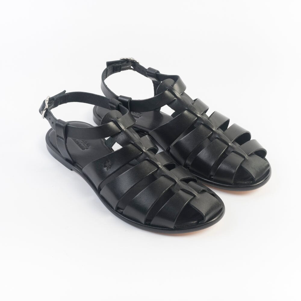 DRAGON DIFFUSION - 5006 - Sandalo Ragnetto - Nero Scarpe Donna DRAGON DIFFUSION