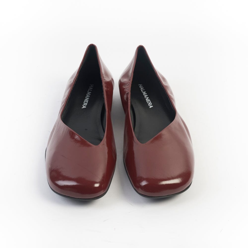 HALMANERA - Ballerina - Xena - Glaze Mogano Scarpe Donna HALMANERA