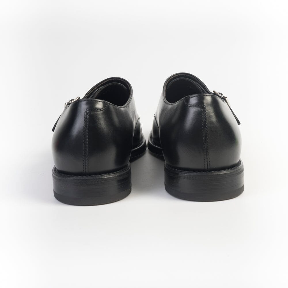 HENDERSON - Doppia Fibbia - 76413 - Nero Scarpe Uomo HENDERSON