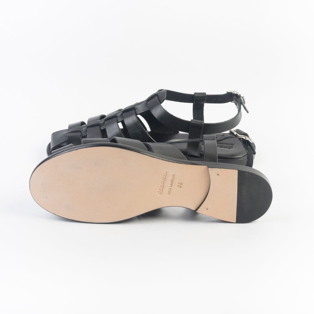 DRAGON DIFFUSION - 5006 - Sandalo Ragnetto - Nero Scarpe Donna DRAGON DIFFUSION