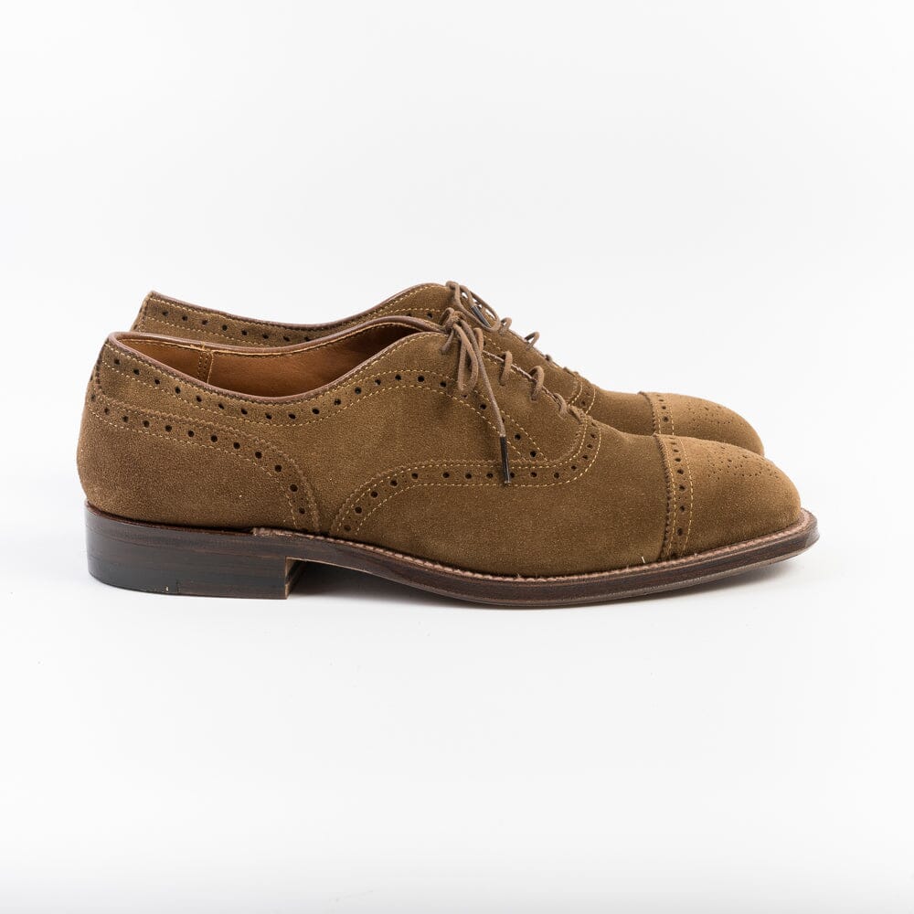 ALDEN - 51670 F - Francesina - Camoscio Snuff Scarpe Uomo Alden