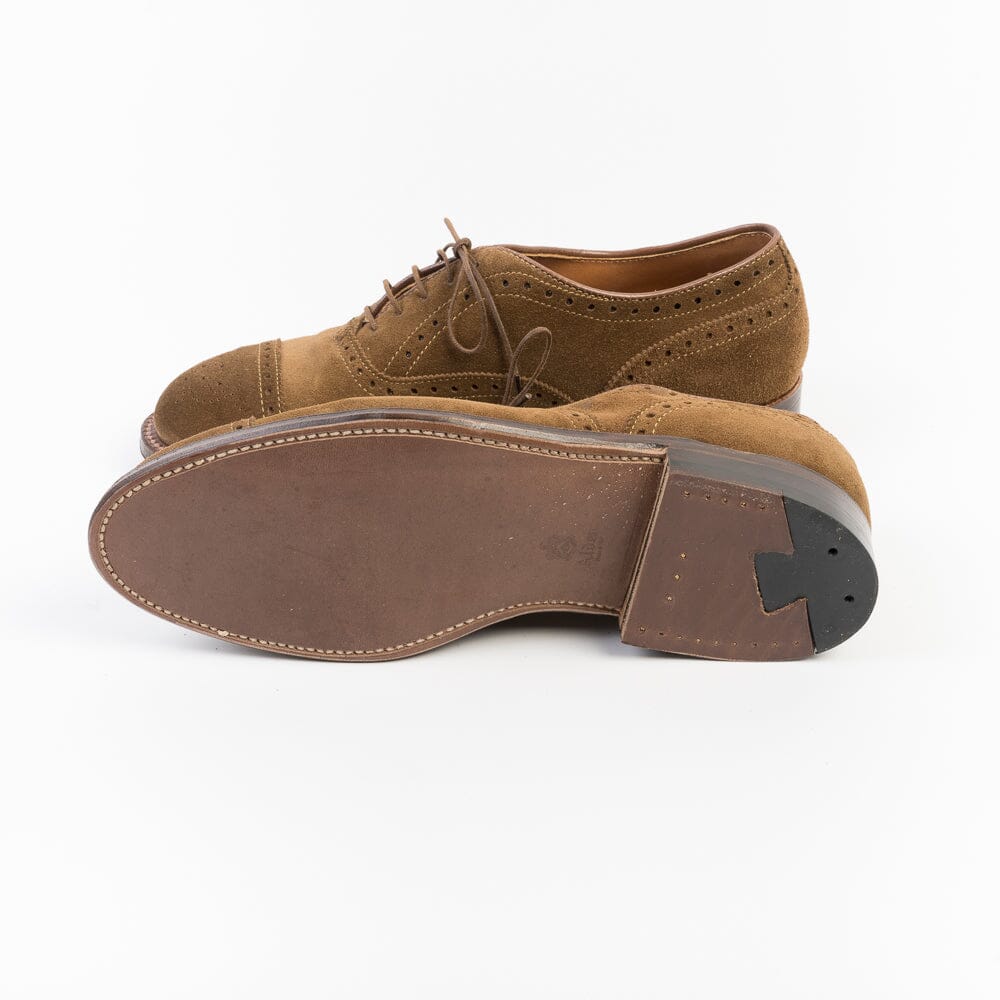 ALDEN - 51670 F - Francesina - Camoscio Snuff Scarpe Uomo Alden