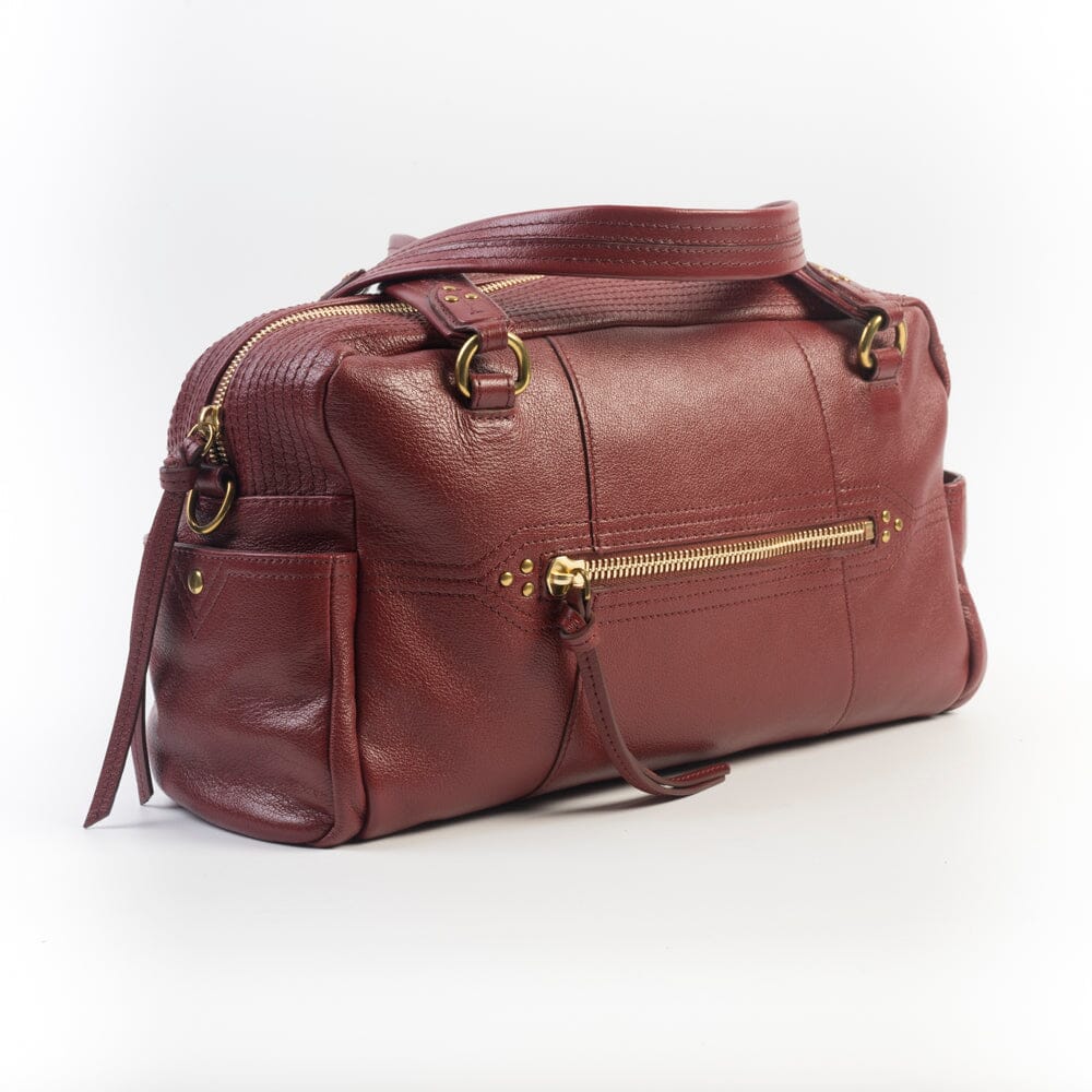 JEROME DREYFUSS - Borsa a Mano - ACAJOU - Lucky Bowling - Bordeaux Borse Jerome Dreyfuss