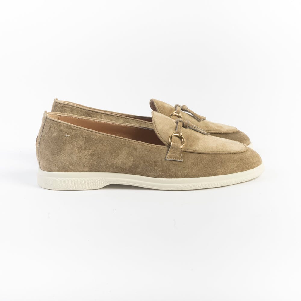 HENDERSON - Mocassino - ZOE - Camoscio Sigaro Scarpe Donna HENDERSON - Collezione Donna