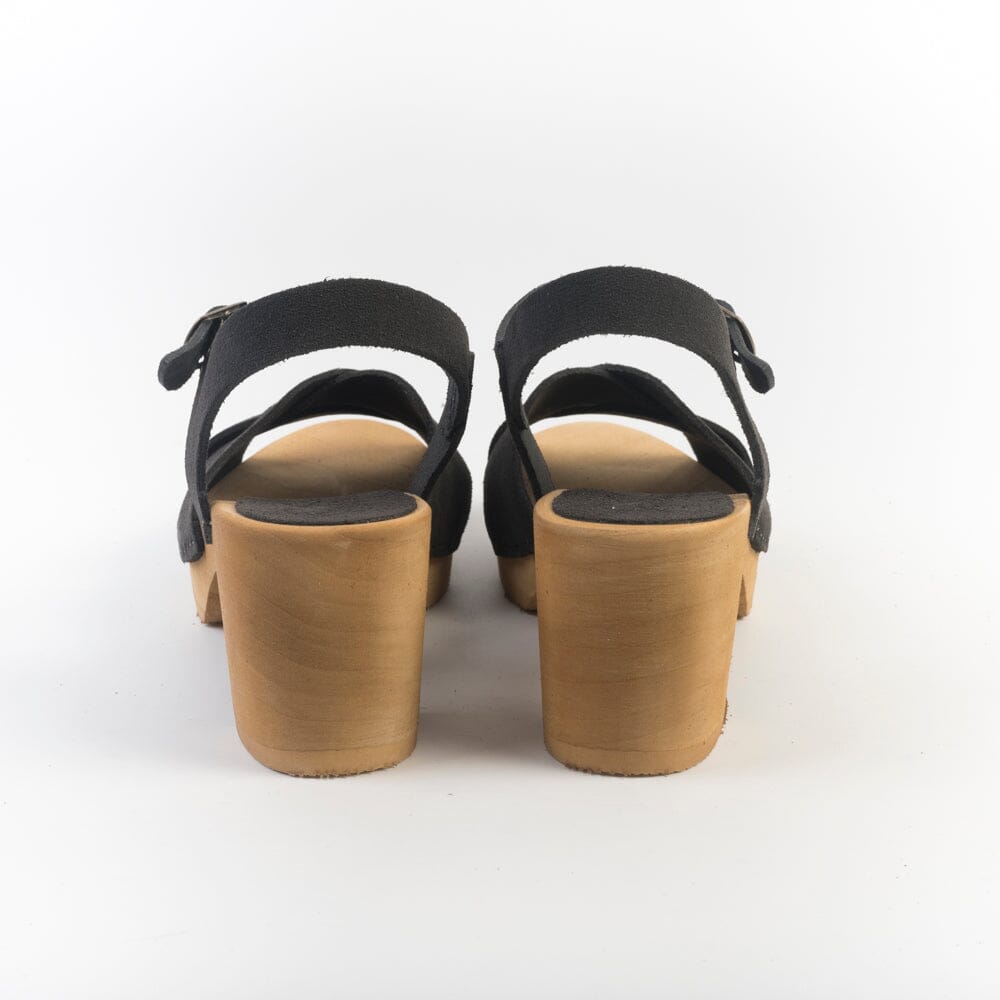 BOSABO - Sandali con Tacco- 457 - Camoscio Moka Scarpe Donna BOSABO