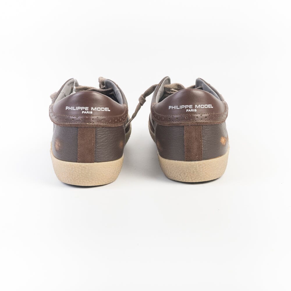 PHILIPPE MODEL - Sneakers - PRLU WRG1 - Vintage Brogue Marrone Scarpe Uomo Philippe Model Paris
