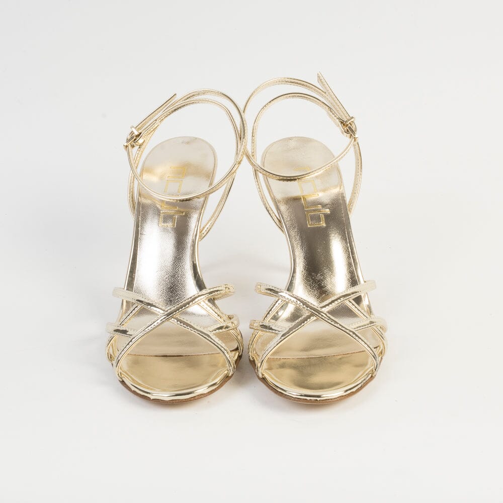 NCUB - Sandali con Tacco - Nina 90 - Platino Specchio Scarpe Donna NCUB