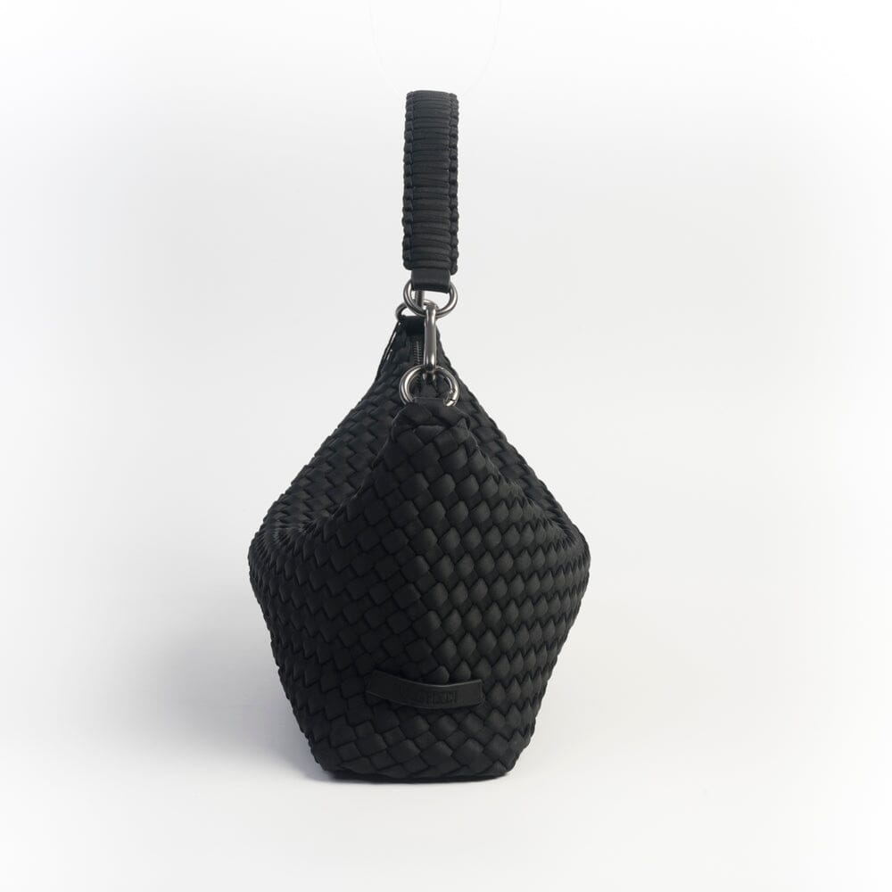 NAGHEDI - Borsa a spalla - Porto Hal Moon Small - Onyx Borse NAGHEDI