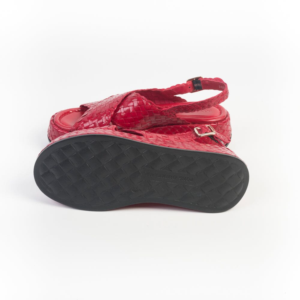 PONS QUINTANA - Sandali Zeppa - MAUI 10829 - Rubino Scarpe Donna PONS QUINTANA