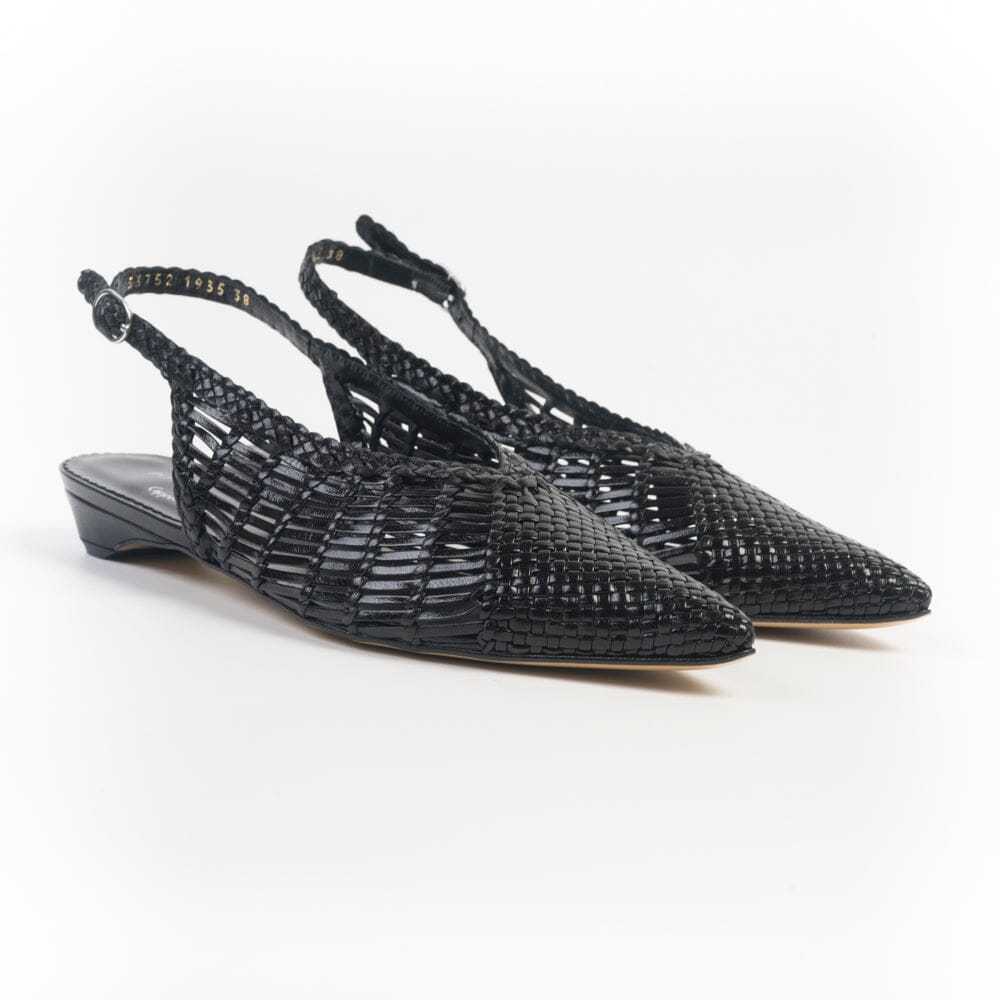 PONS QUINTANA - Sling Back - LUCY - 11935 - Nero Scarpe Donna PONS QUINTANA