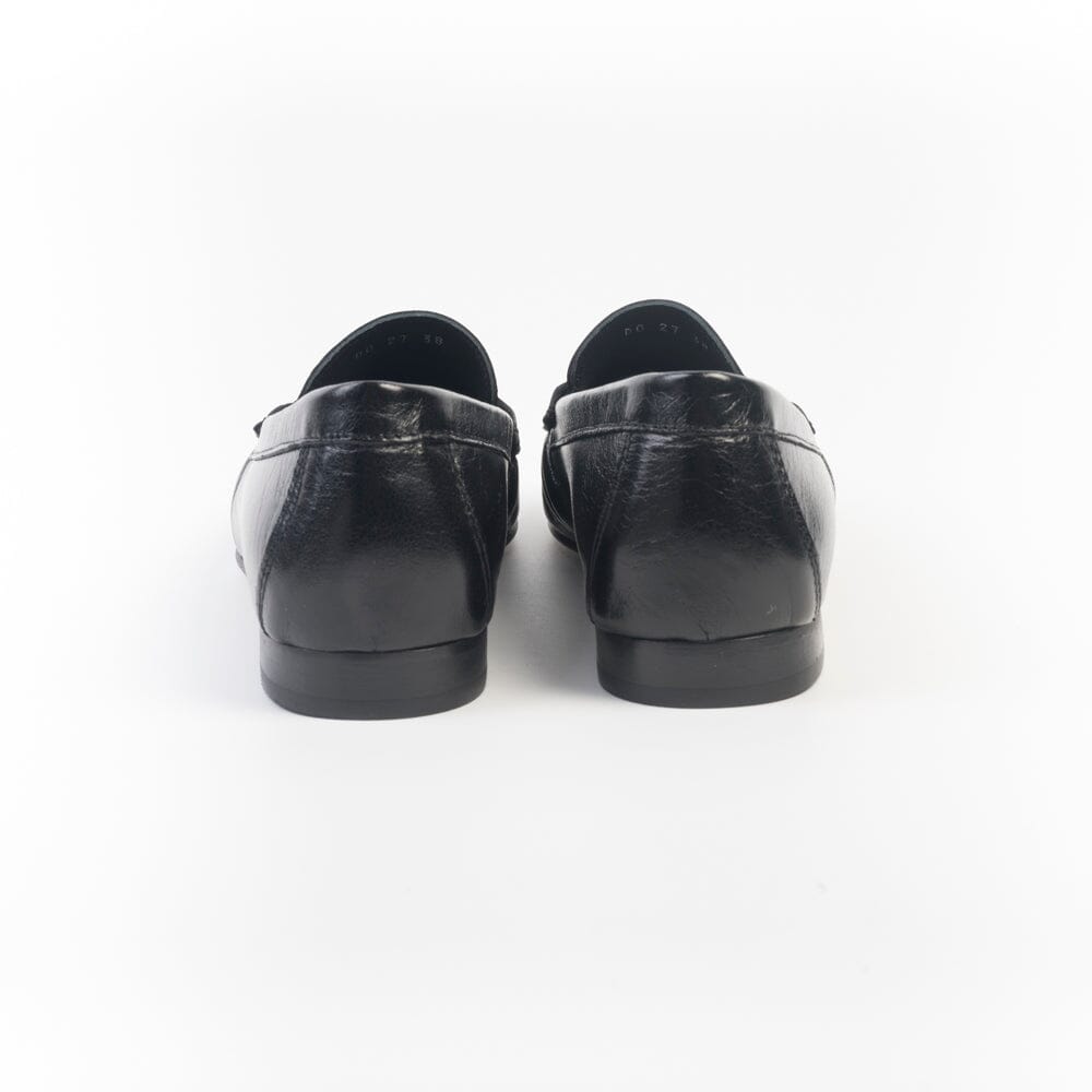 POEVE - Mocassino - DO27 - Vitello Nero Scarpe Donna POESIE VENEZIANE