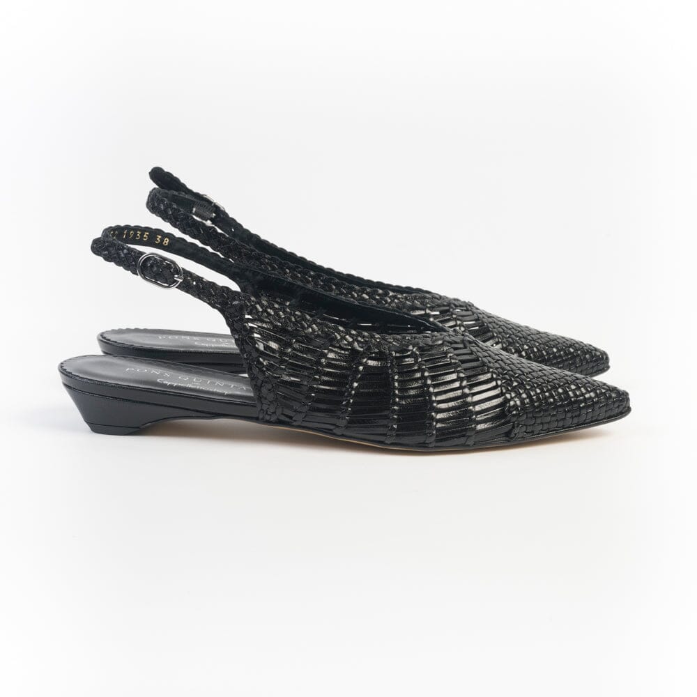 PONS QUINTANA - Sling Back - LUCY - 11935 - Nero Scarpe Donna PONS QUINTANA
