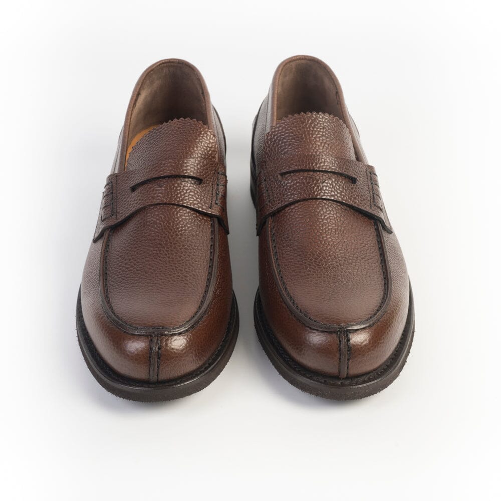 BERWICK 1707 - Mocassino - 5169 - Martin Grain Marrone Scarpe Uomo Berwick 1707
