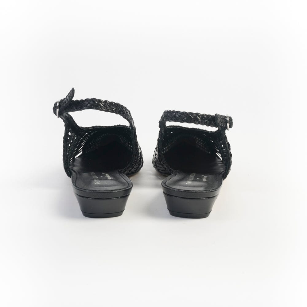 PONS QUINTANA - Sling Back - LUCY - 11935 - Nero Scarpe Donna PONS QUINTANA