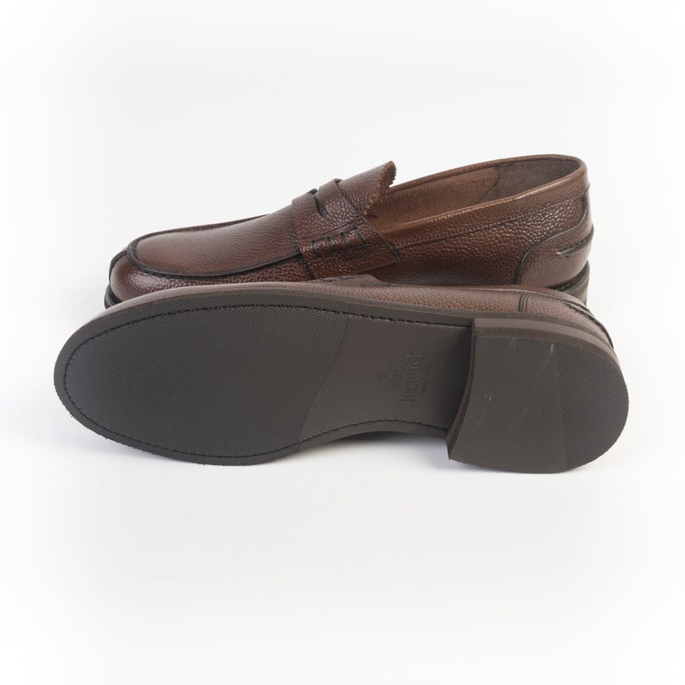 BERWICK 1707 - Mocassino - 5169 - Martin Grain Marrone Scarpe Uomo Berwick 1707