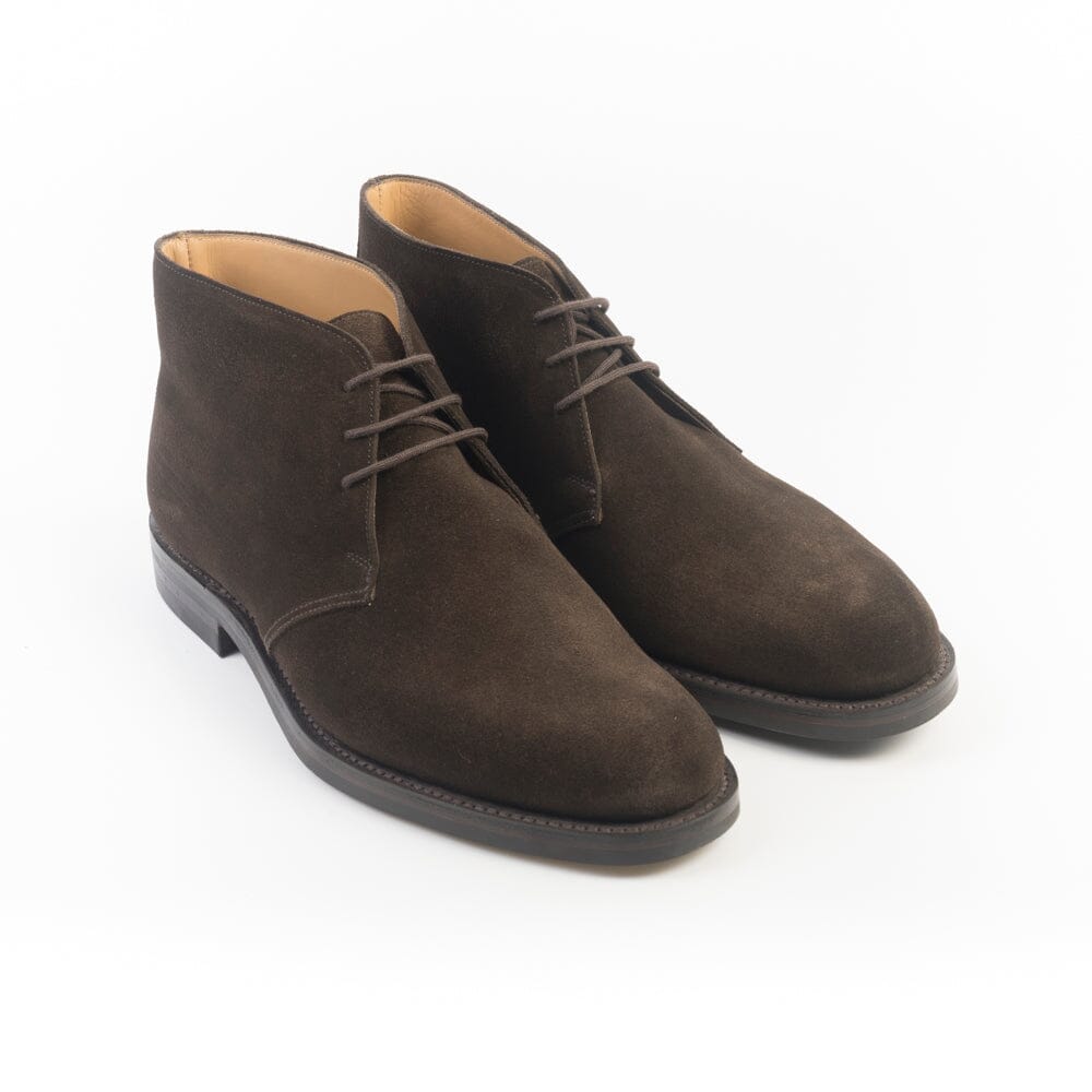 CROCKETT & JONES - Polacco - Chiltern - 28236A - Camoscio Testa di Moro Scarpe Uomo CROCKETT & JONES