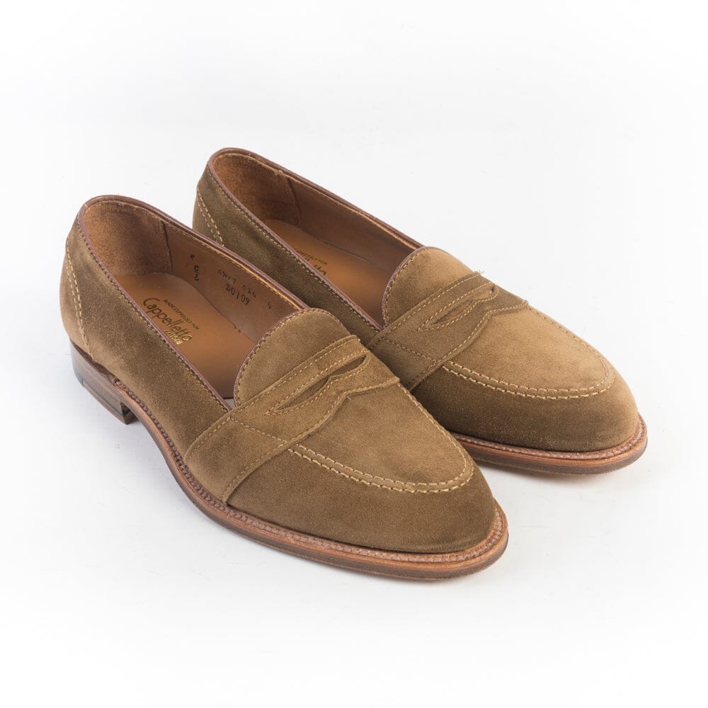 ALDEN - D0109 - Mocassino Full Strap - Camoscio Snuff Scarpe Uomo Alden