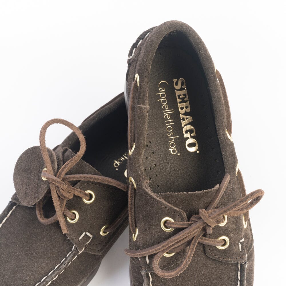 SEBAGO - Allacciata Docksides Portland - Scarpa da Barca - 81256W - Caffè Scarpe Donna Sebago