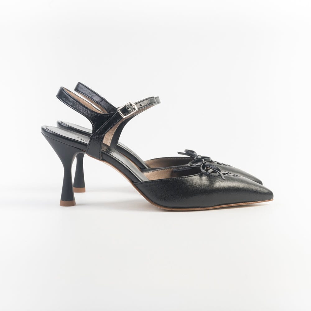 CHEVILLE - Sling Back - FOSCA - Nero Scarpe Donna CHEVILLE