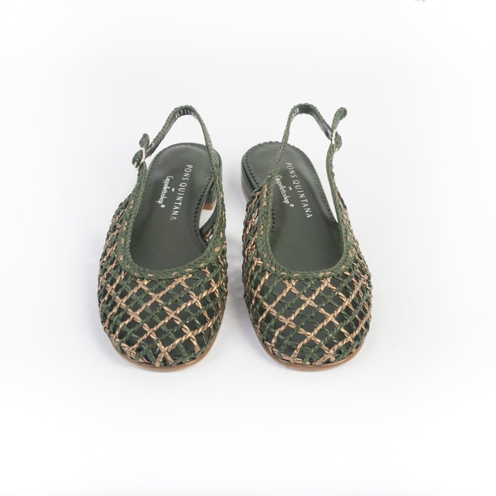 PONS QUINTANA - Sling Back - OTTAWA - 11349 - Musgo Scarpe Donna PONS QUINTANA